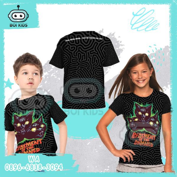 Baju Anak Karakter Kucing